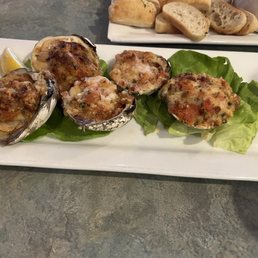 Baked Oysters Rockefeller- 5