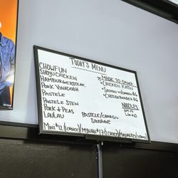Braddah Boys - Menu of the day