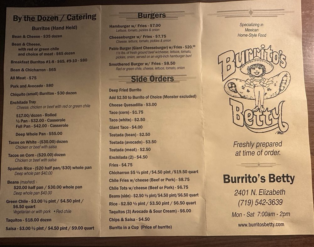 Burrito's Betty