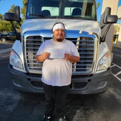 TGA Truck Driving School - MANUAL 10SPEED ON THE 1ST ATTEMPT @ VENTURA DMV