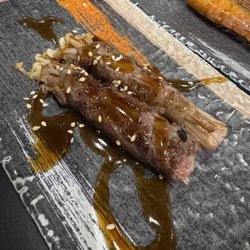 Ichiban Asian All You Can Eat - Enoki mushrooms and beef