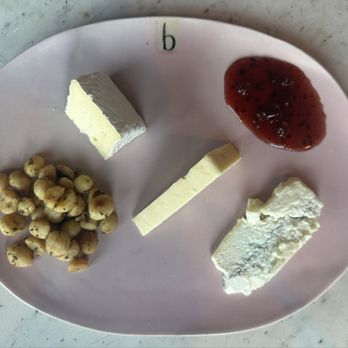 Butchr Bar - Chef selected Cheese plate with in house red current jelly! - Wine Bars Near Me - Los Angeles, California Butchr Bar - Chef selected Cheese plate with in house red current jelly! - Wine Bars Near Me - Los Angeles, California
