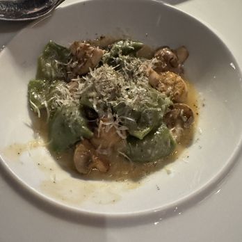 Crossroads Kitchen - Mushroom agnolotti - Vegan Near Me - Las Vegas, Nevada Crossroads Kitchen - Mushroom agnolotti - Vegan Near Me - Las Vegas, Nevada
