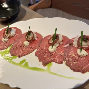 Boatyard - Wagyu carpaccio - New American Near Me - Fort Lauderdale, Florida Boatyard - Wagyu carpaccio - New American Near Me - Fort Lauderdale, Florida