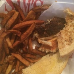 Famous Sam's - The most disgusting patty melt I have ever tried! The meat n fries were burnt & soggy! Disgusting! DO NOT ORDER FROM THIS F.S's!