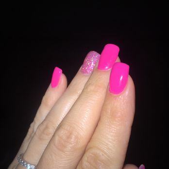 Phoenix Nail Lounge - Hot pink and beautiful! - Nail Salons Near Me - Independence, Missouri
