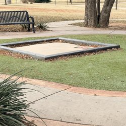 Spirit of Moore Monument - Where the statue is suppose to be.