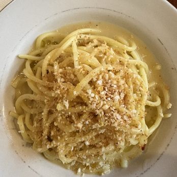 Colapasta Restaurant - Bucatini Aglio e Acciughe - Italian Near Me - Santa Monica, California