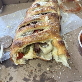Avent ferry pizza - New York cheese steak roll - Pizza Near Me - Raleigh, North Carolina