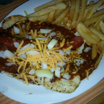 Hot Rod Diner - Chili cheese dog with fries, all beef - Breakfast & Brunch Near Me - Turlock, California Hot Rod Diner - Chili cheese dog with fries, all beef - Breakfast & Brunch Near Me - Turlock, California
