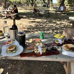 Restivo Family Cellars - Picking up our wine club wines and having delicious burgers!!!!