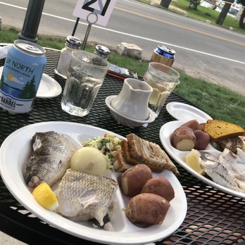 Old Post Office Restaurant - The meal. - Seafood Near Me - Ephraim, Wisconsin