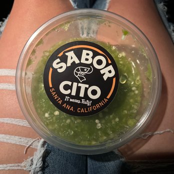 SaborCito - Green salsa - Mexican Near Me - Santa Ana, California