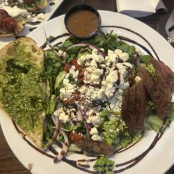 Pedalers Fork - Bruschetta Steak Salad