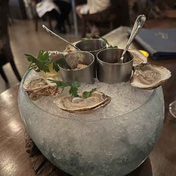 Maison Pucha Bistro - East Coast Oyster in the Half Shell - French Near Me - Houston, Texas Maison Pucha Bistro - East Coast Oyster in the Half Shell - French Near Me - Houston, Texas