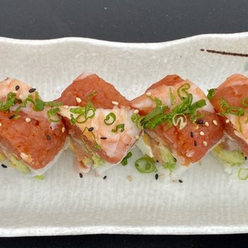 Sapporo Sushi - F9. Red Dragon Roll - Japanese Near Me - Long Beach, California Sapporo Sushi - F9. Red Dragon Roll - Japanese Near Me - Long Beach, California