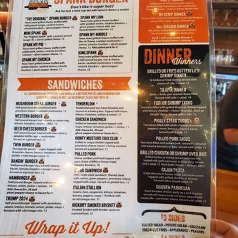 Gilbert Station - Menu 2 - American Near Me - Burkettsville, Ohio