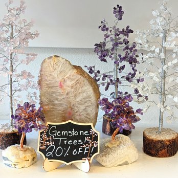 Crystal Joys - 2022 Holiday Gemstone Tree Sale 20% off!!! - Jewelry Near Me - Fort Collins, Colorado Crystal Joys - 2022 Holiday Gemstone Tree Sale 20% off!!! - Jewelry Near Me - Fort Collins, Colorado