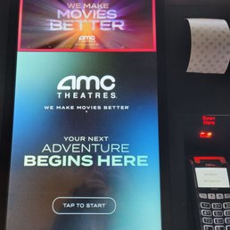 Machine where you buy tickets electronically