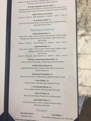 Menu photo 4 Blue Birch Restaurant Minnetonka, MN