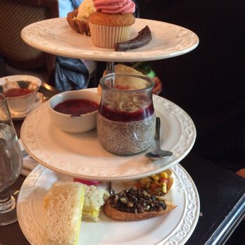 Le Parloir - Vegan platter. The "egg" sandwich tastes just like egg! - Tea Rooms Near Me - Montreal, Quebec