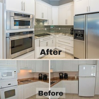 Cabinet Depot - This was a fun project where we were able to help transform the kitchen from an older style to a completely updated and gorgeous look! - Countertop Installation Near Me - Pensacola, Florida Cabinet Depot - This was a fun project where we were able to help transform the kitchen from an older style to a completely updated and gorgeous look! - Countertop Installation Near Me - Pensacola, Florida