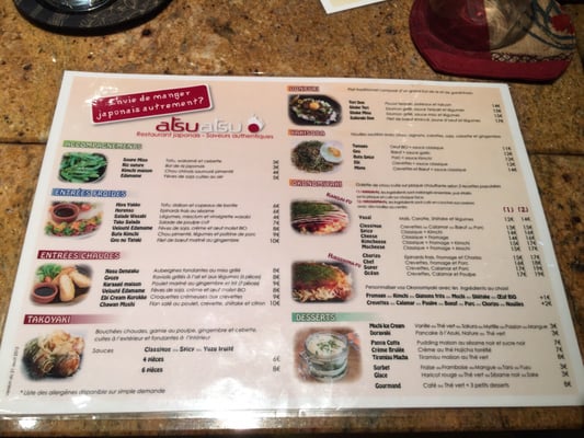 Menu photo 4 Atsu Atsu Paris, 75