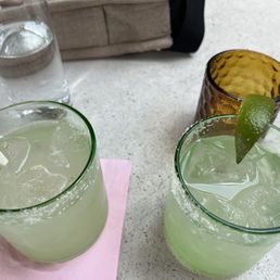 Rude and not even full drinks