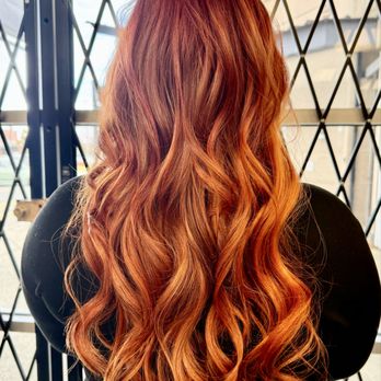 Tammy's Hair Design - Fall red ,
20 inch nano hair extensions
Beautiful blend of colours - Hair Salons Near Me - Langley, British Columbia Tammy's Hair Design - Fall red ,
20 inch nano hair extensions
Beautiful blend of colours - Hair Salons Near Me - Langley, British Columbia