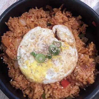 bb.q Chicken Suwanee - Kimchi Fried Rice - Korean Near Me - Suwanee, Georgia