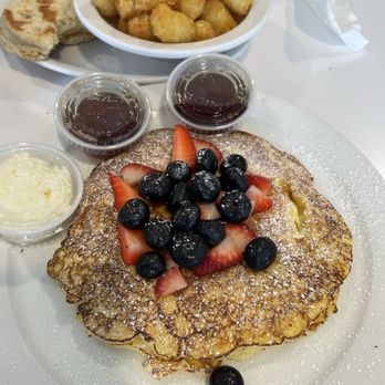 Over Easy - Tavernier - Lemon Ricotta Pancakes - Breakfast & Brunch Near Me - Tavernier, Florida