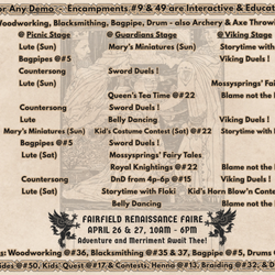 Fairfield Iowa Renaissance Faire