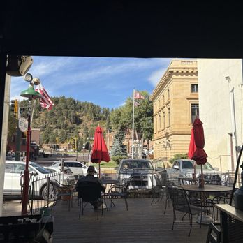 Pump House Coffee & Deli - View onto the front patio area - Cafes Near Me - Deadwood, South Dakota Pump House Coffee & Deli - View onto the front patio area - Cafes Near Me - Deadwood, South Dakota