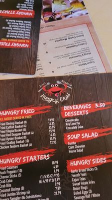Menu photo 1 Hungry Crab Orlando, FL