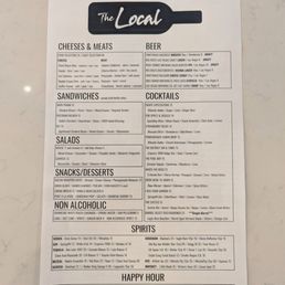 Menu Oct 2025