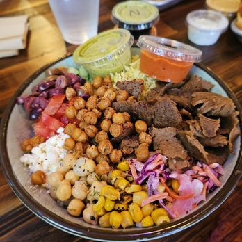 Spitz - Roseville - Plentiful bowl with everything - Mediterranean Near Me - Roseville, California