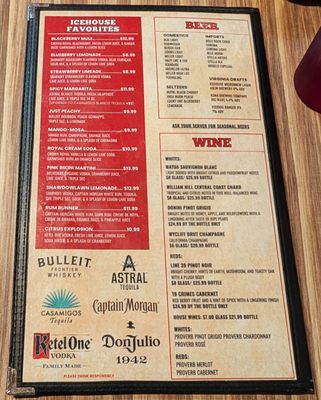 Menu photo 8 Ice House Restaurant Virginia Beach, VA Menu photo 8 Ice House Restaurant Virginia Beach, VA
