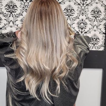 Dimensions Hair Studio & Spa - No more brassy blonde! Thank you Elaina! - Hair Salons Near Me - Patchogue, New York