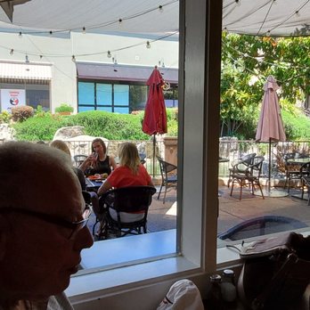 Fat Maddie's Blackhawk - Outside patio as viewed from the inside dining room. - New American Near Me - Blackhawk, California