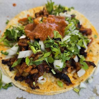 La Chingada Taqueria - Super quesabirria and Al Pastor taco. Both really good. - Mexican Near Me - San Jose, California