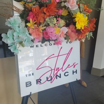Citron - The Styles Brunch signage interior view - New American Near Me - Baltimore, Maryland