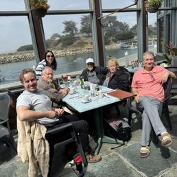A gorgeous view of a gorgeous day to enjoy our gorgeous food! A gorgeous view of a gorgeous day to enjoy our gorgeous food!