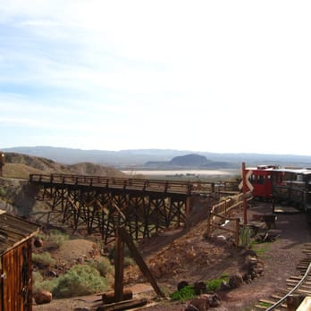 Calico Ghost Town - $3 train ride goes around the rock area to the left. 8 minute ride with some info and interesting views. A bit pricey though. - Parks Near Me - Yermo, California Calico Ghost Town - $3 train ride goes around the rock area to the left. 8 minute ride with some info and interesting views. A bit pricey though. - Parks Near Me - Yermo, California