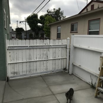 West Coast Metalcrafts - Before driveway gate - Metal Fabricators Near Me - Long Beach, California