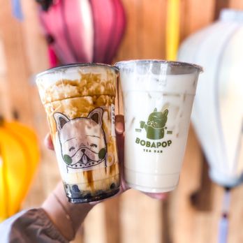 BoBaPoP - Brown Sugar Latte and Japanese Brown Rice Milk Tea | IG: jessfooods - Coffee & Tea Near Me - San Gabriel, California