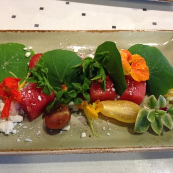 Manna Restaurant - Watermelon Salad at Manna Restaraunt - New American Near Me - Castle Rock, Colorado