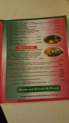 Menu photo 6 Taqueria Mazamitla Chicago, IL Menu photo 6 Taqueria Mazamitla Chicago, IL