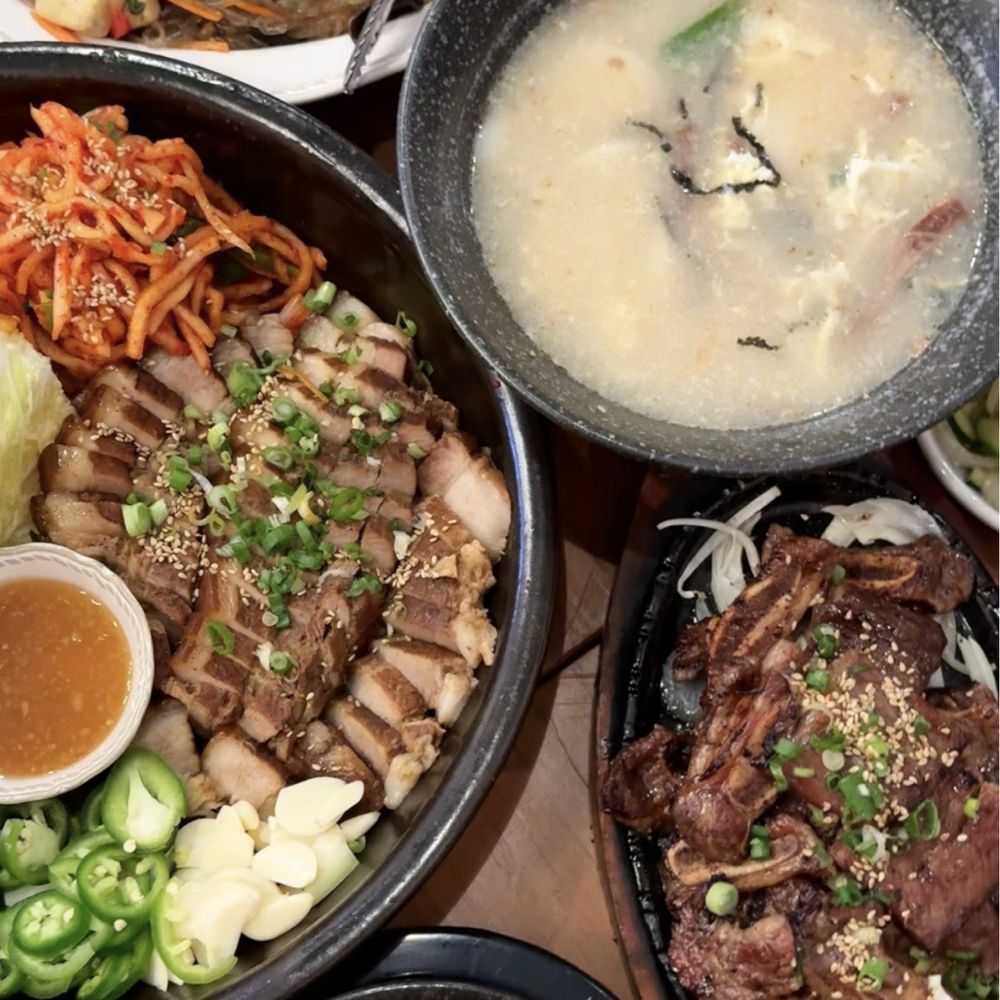 BORI Korean Kitchen - Tteokguk, Soodubu Jjigae w/ Beef and Dumplings, LA Kalbi, Japchae, & BORI Signature Bossam. - Korean Near Me - Bellevue, Washington BORI Korean Kitchen - Tteokguk, Soodubu Jjigae w/ Beef and Dumplings, LA Kalbi, Japchae, & BORI Signature Bossam. - Korean Near Me - Bellevue, Washington