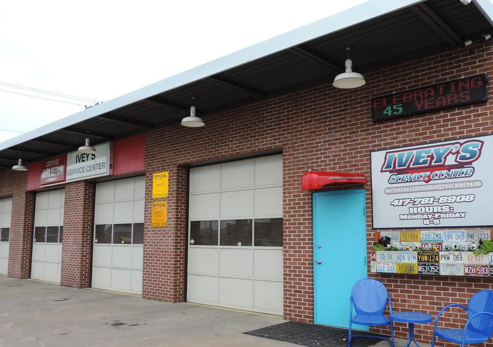IVEY’S SERVICE CENTER Updated June 2024 301 E 7th St, Joplin, Missouri Auto Repair Phone