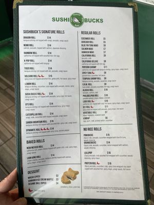 Menu photo 2 Sushibucks Albuquerque, NM
